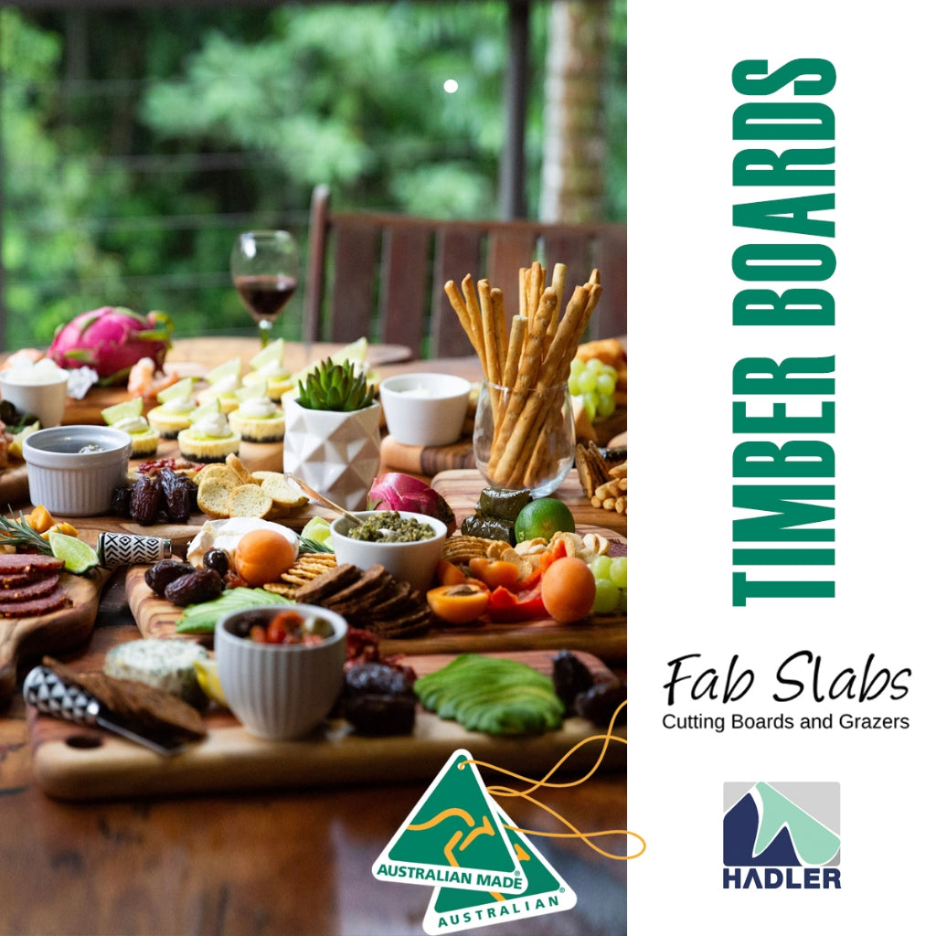 Fab Slabs Cheese and Chopping Timber Boards 100% Australian Handmade