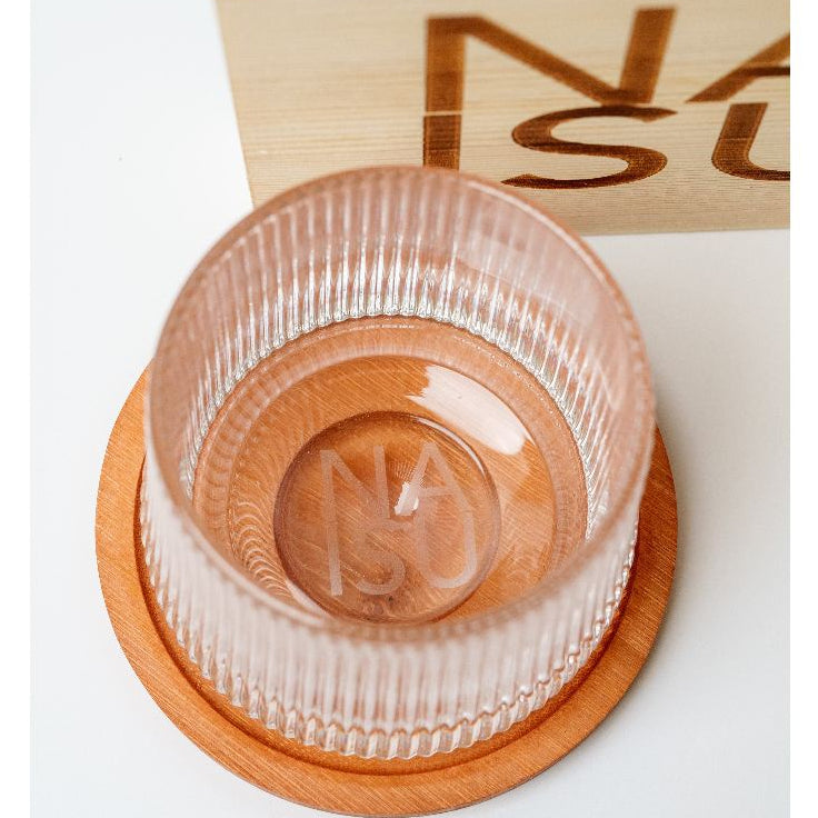 NAISU Spinner Glass – Sleek, Swirling Elegance for Drinsk with Spheres & Diamond Clear Ice