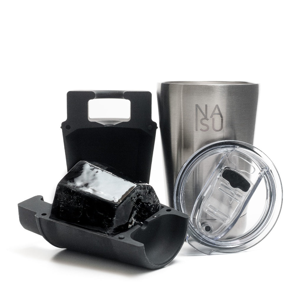 NAISU N1 Diamond Clear Ice Making Starter Kit Perfect for Gifting Discerning Pour