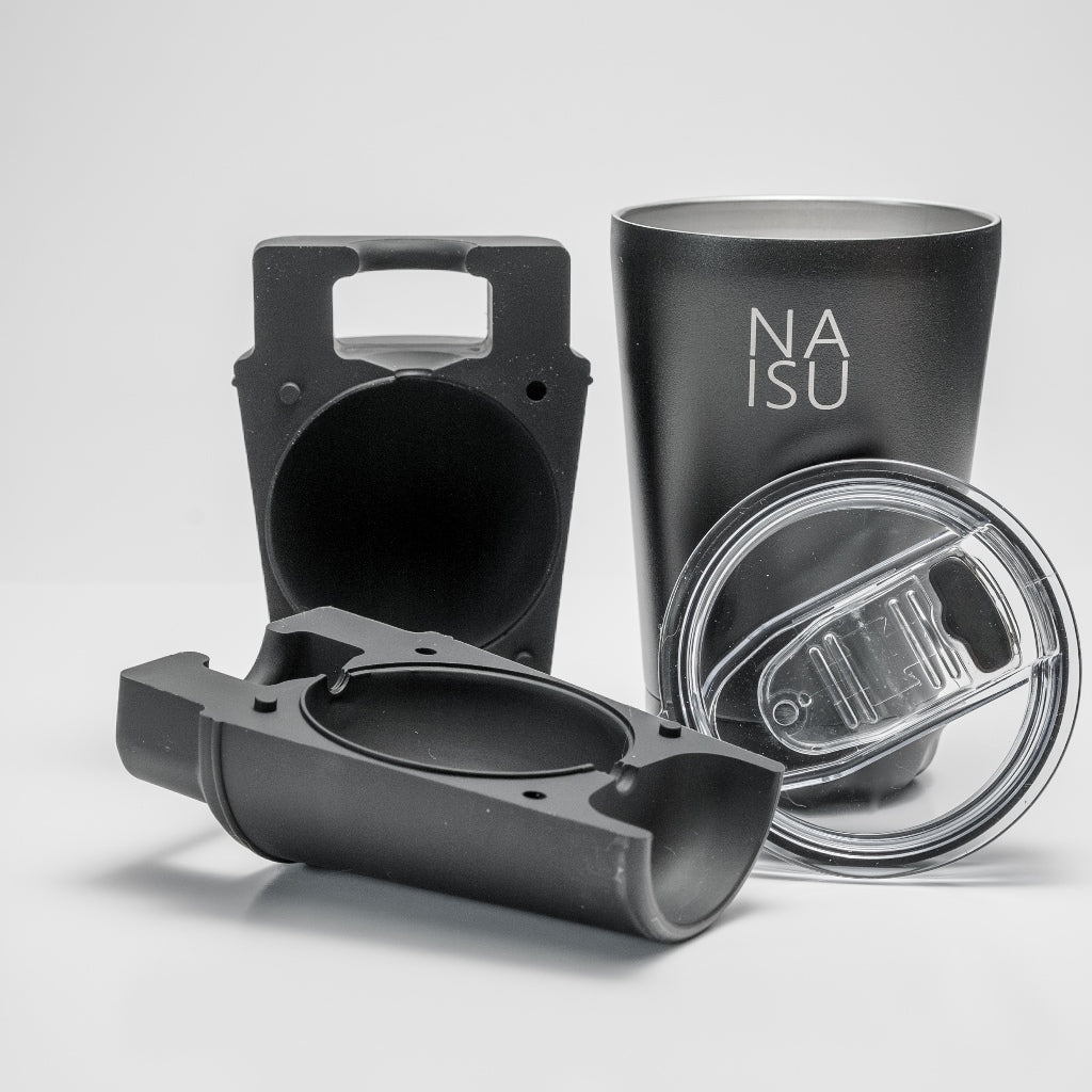 NAISU N1 Colored Edition – Compact Clear‑Ice Maker 65 mm Spheres/73 mm Diamonds Comes with Cap