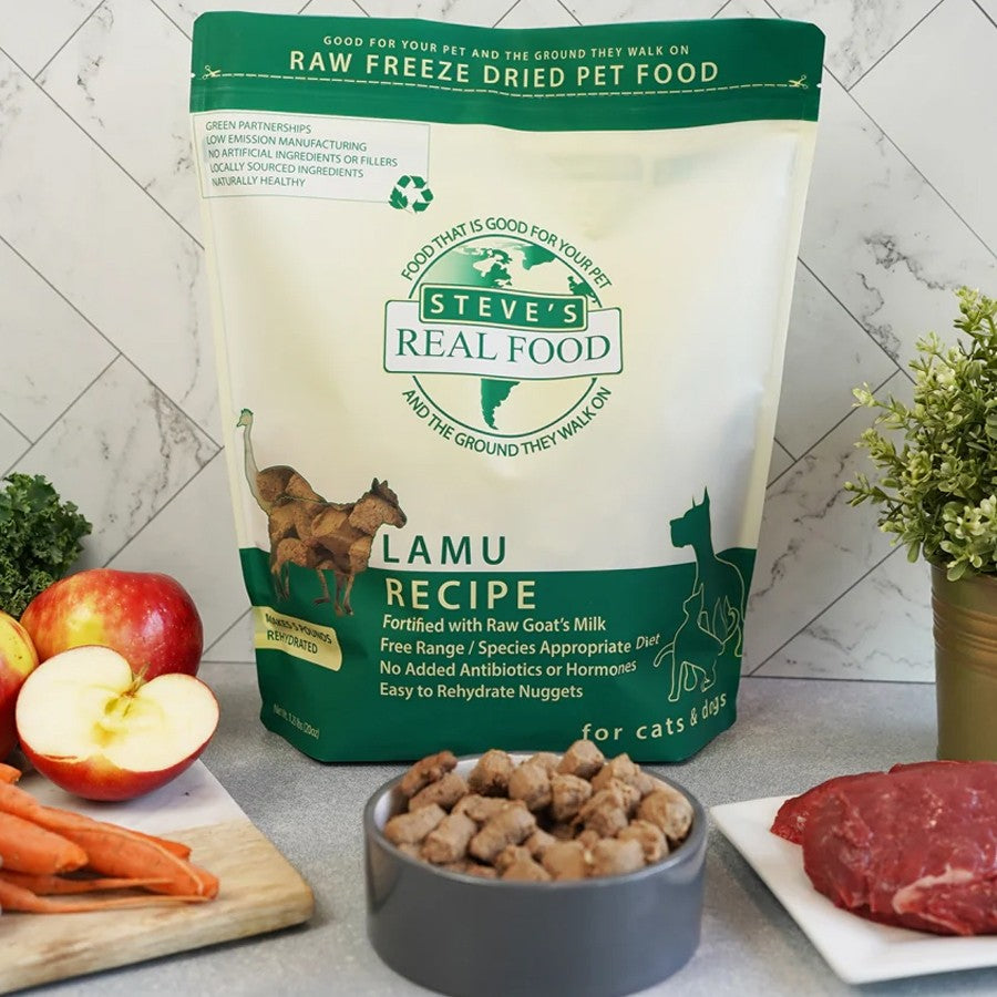 Steve’s Real Food Freeze Dried Complete Food for Cats & Dogs 20oz (567g)