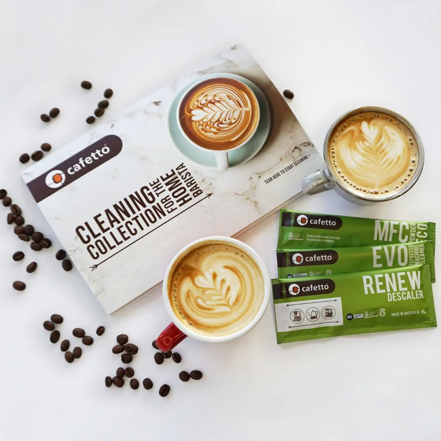 Cafetto Monthly Coffee Cleaning Collection Kit for the Home Coffee Barista