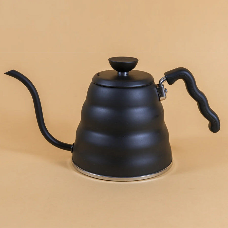 Hario V60 Buono Drip Kettle Matte Black 1.2L | Precision Pour-Over Kettle | Induction & Direct Flame