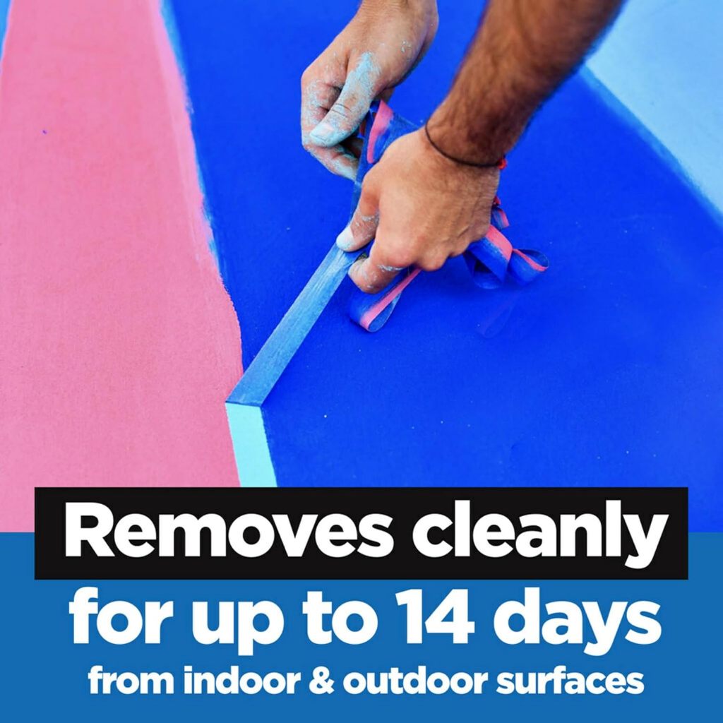 ScotchBlue Original Multi-Surface Painter’s Tape | 24mm (0.94in) x 55m | Indoor/Outdoor