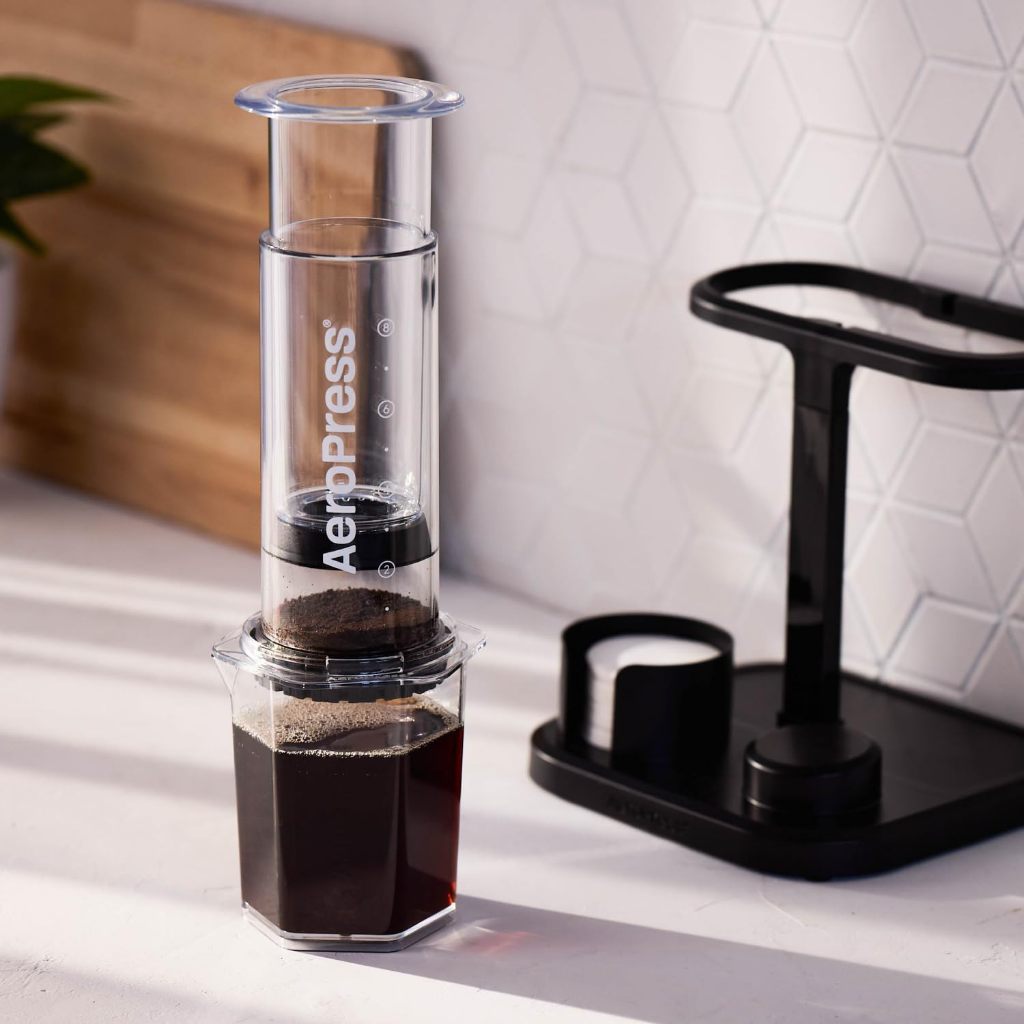 AeroPress Universal Organizer Stand – Coffee Storage Station | Fits Original, Clear & XL
