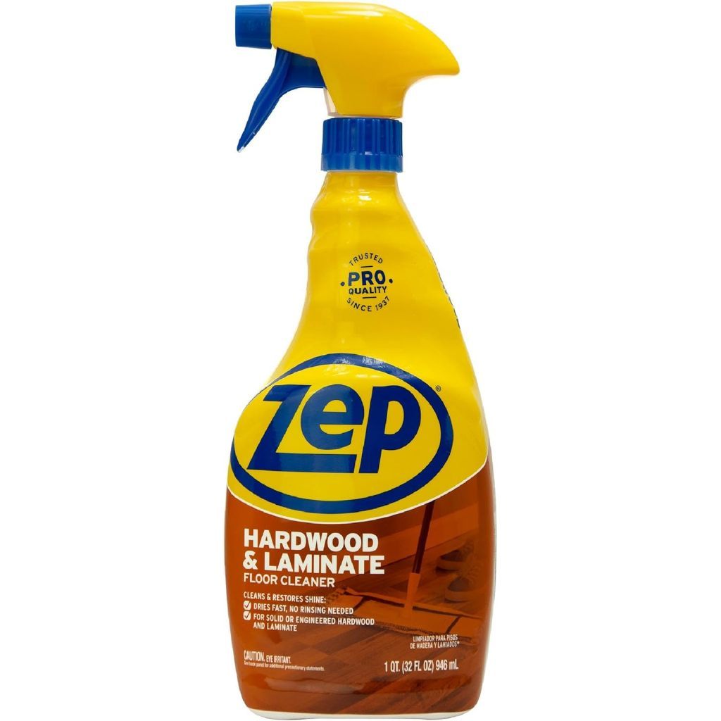 Zep Hardwood & Laminate Floor Cleaner 946ml No Rinse Streak-Free Wood Floor Cleaner