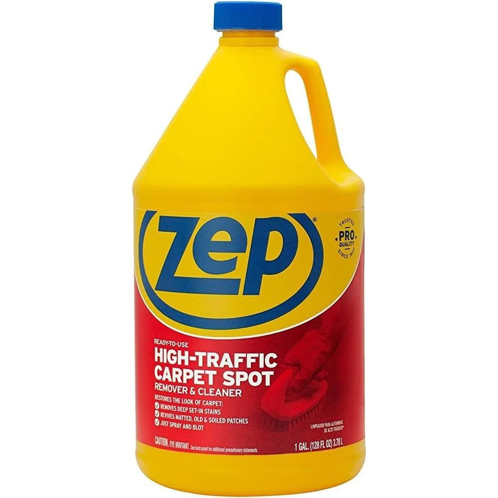 Zep High-Traffic Carpet Spot Remover & Cleaner 3.78L Enzyme Stain & Odor Remover