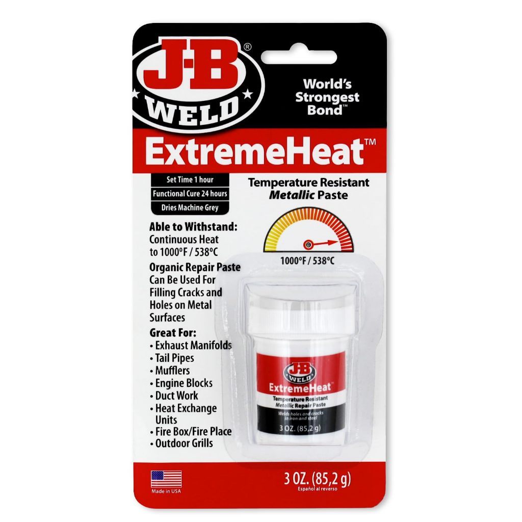 J-B Weld ExtremeHeat High Temperature Metallic Paste 3oz