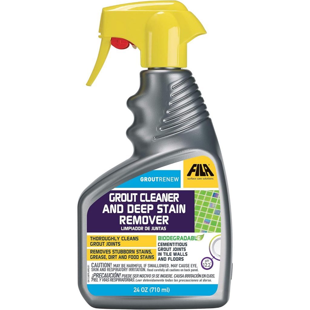 FILA Grout & Tile Deep Cleaner Spray 710ml for Ceramic & Porcelain Tiles & Grout Lines