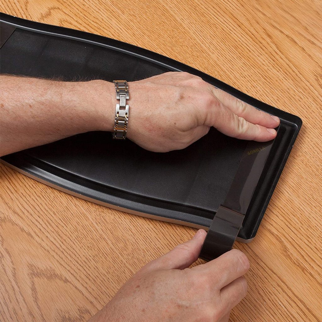 Gorilla Heavy Duty 60" Black Double-Sided Mounting Tape – Industrial Strength, Permanent