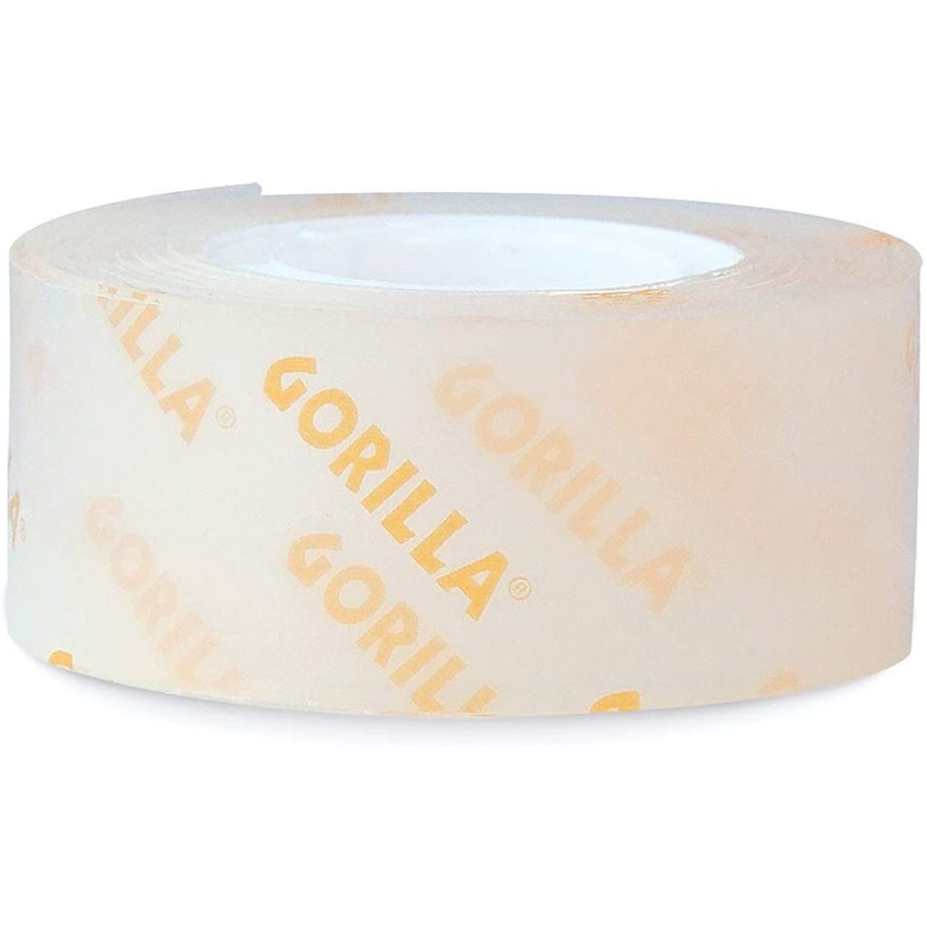 Gorilla 60" Tough & Clear Clear Double-Sided Mounting Tape – Industrial Strength, Weatherproof Bond