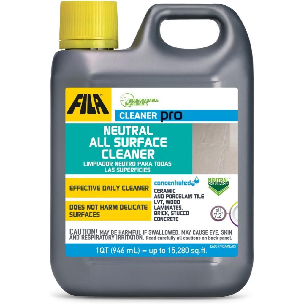 FILA Cleaner Pro All Surface Cleaner 946ml | Concentrated Floor Cleaner | Tile, Wood, Stone, Laminate