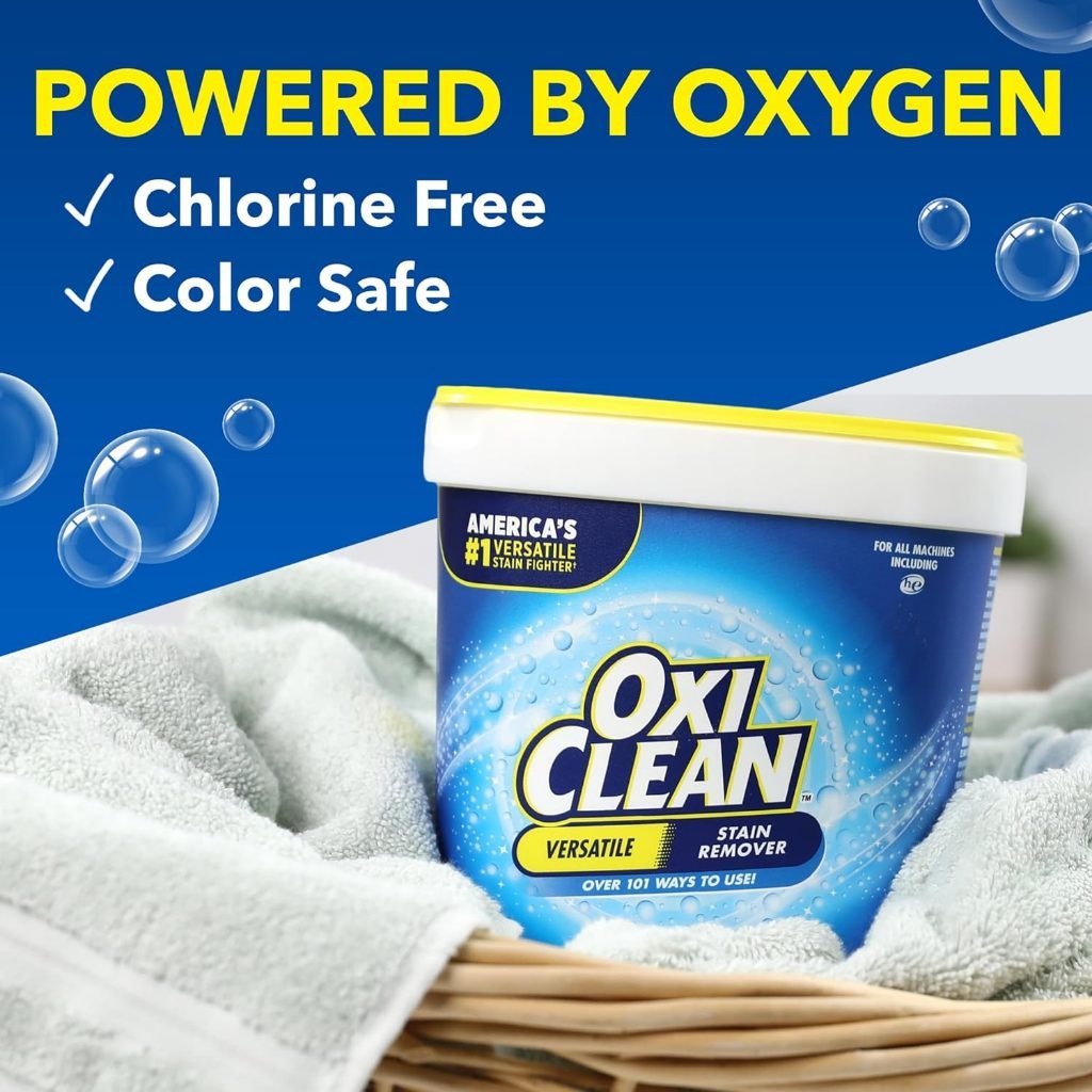 OxiClean Versatile Stain Remover Powder 2.26kg | Oxygen-Based Laundry & Household Stain Remover