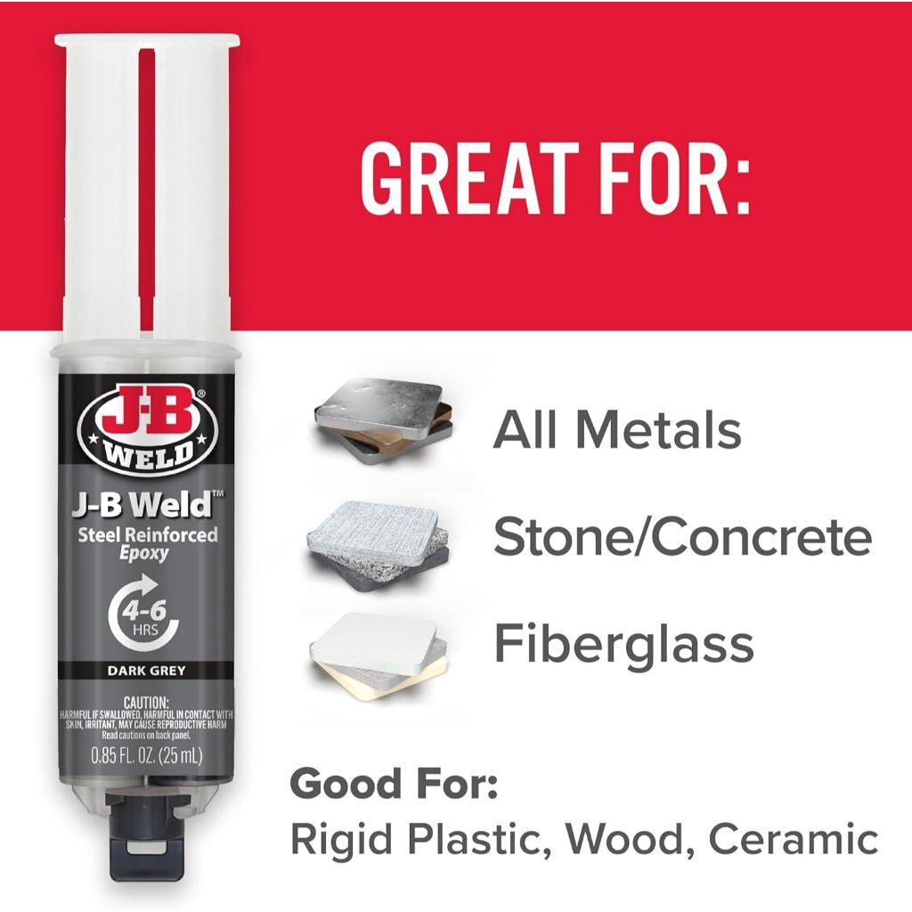 J-B Weld Epoxy Adhesive Range – Steel, KwikWeld, MarineWeld, InstantWeld, Plastic High Strength