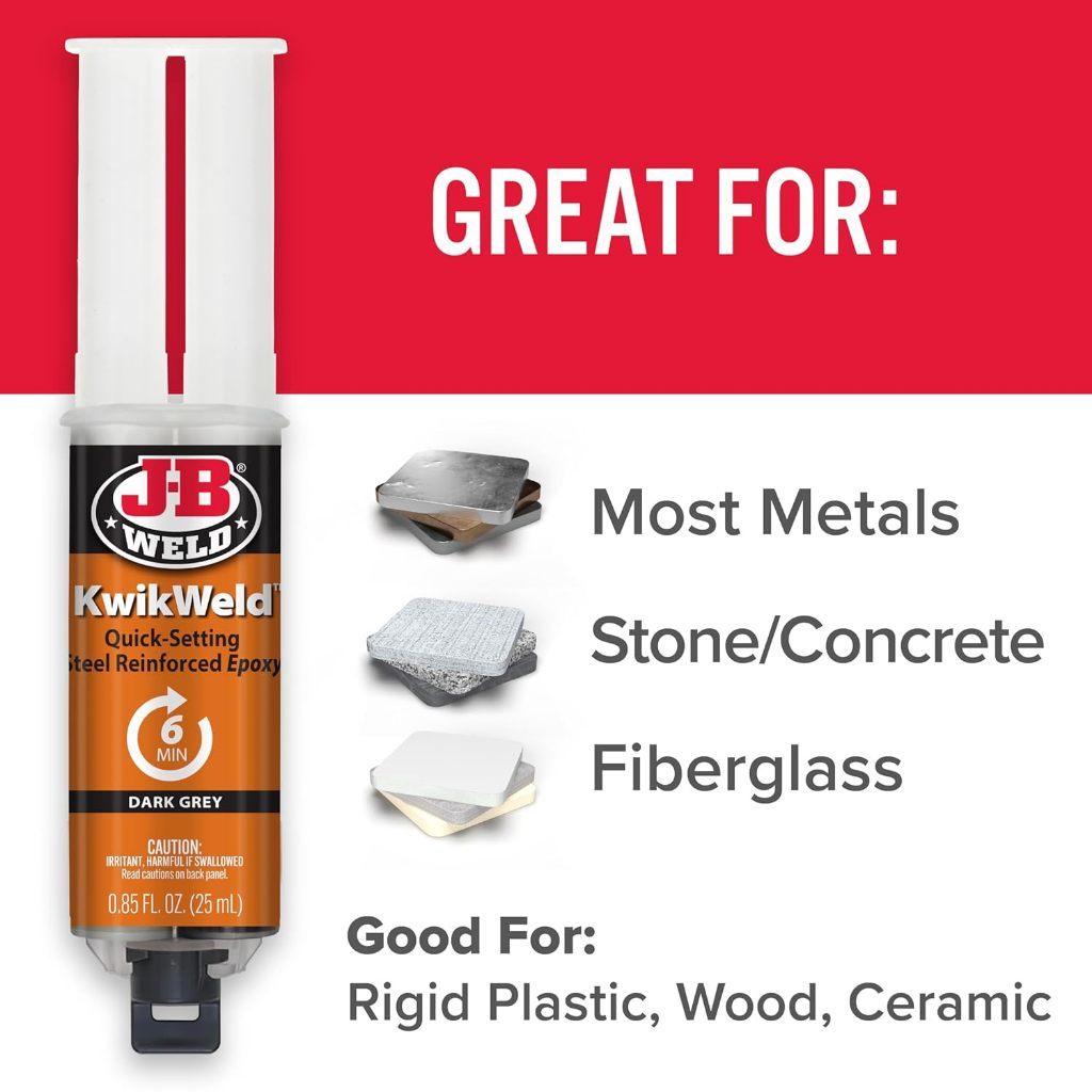 J-B Weld Epoxy Adhesive Range – Steel, KwikWeld, MarineWeld, InstantWeld, Plastic High Strength