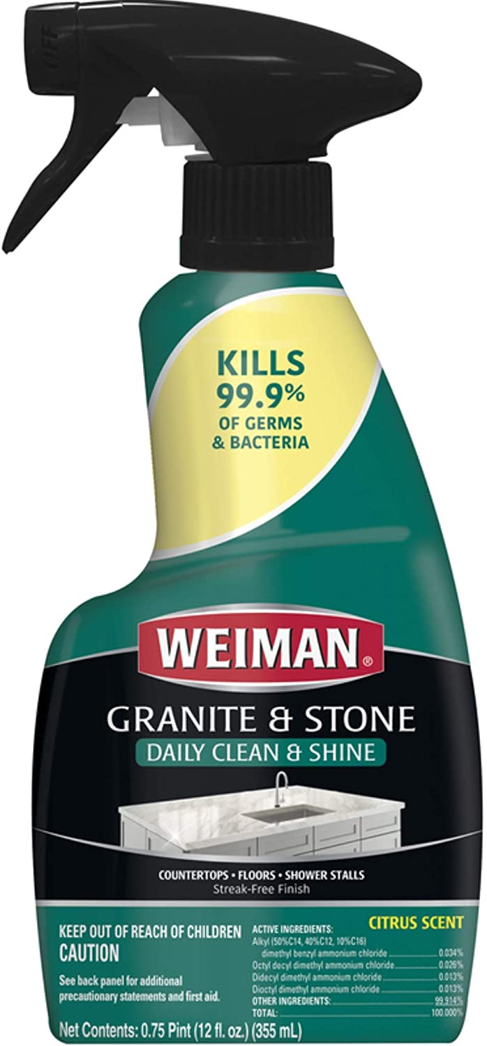 Weiman Disinfectant Granite Cleaner & Polish, 355ml