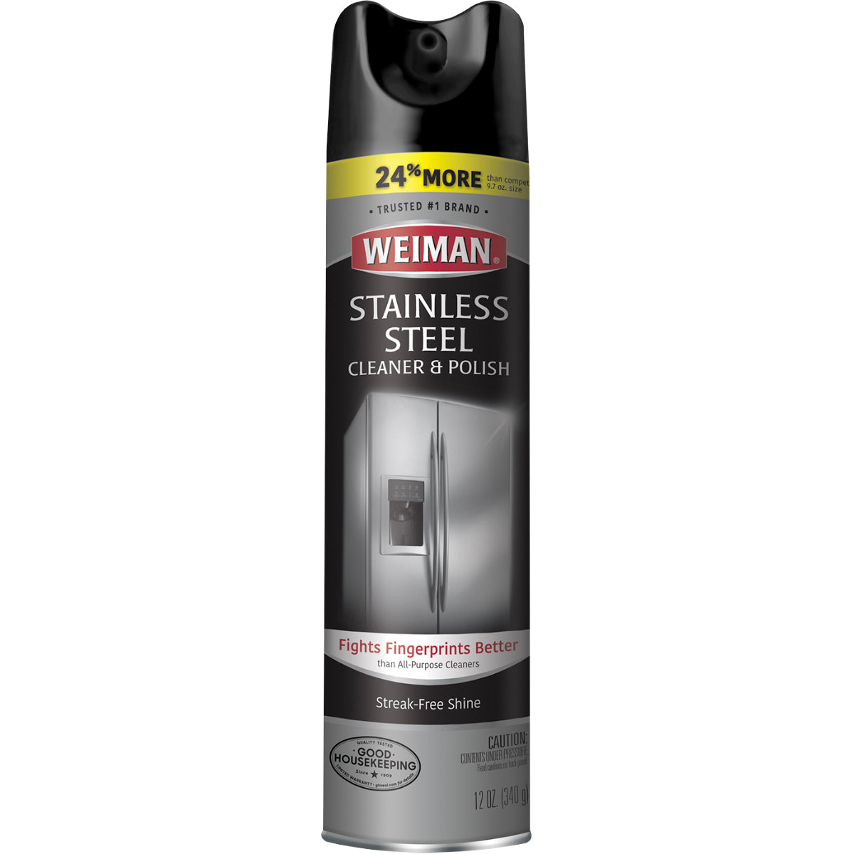 Weiman Aerosol Stainless Steel Cleaner [12 oz]