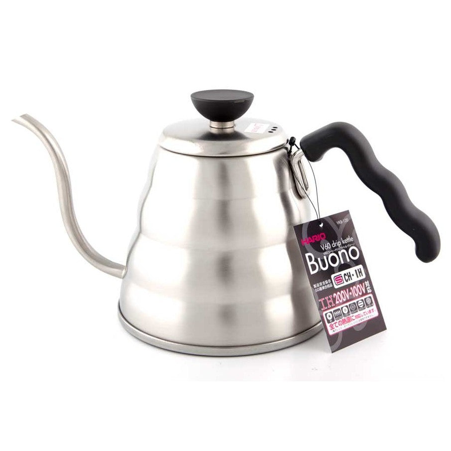 Hario 1000/1200ml Gooseneck V60 Coffee Drip Kettle "Buono"