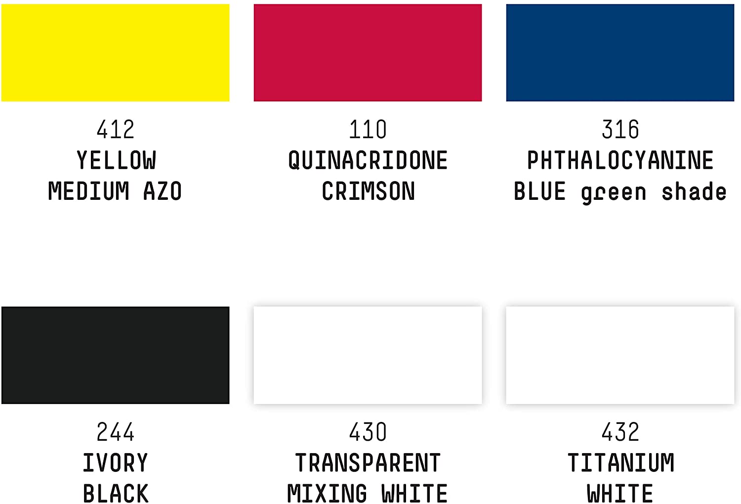 Liquitex Professional 59ml Heavy Body Acrylic Paint [4/6 Set]