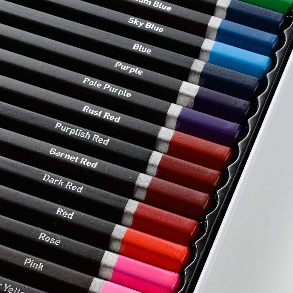 36 Derwent Academy Colored Pencils Metal Box