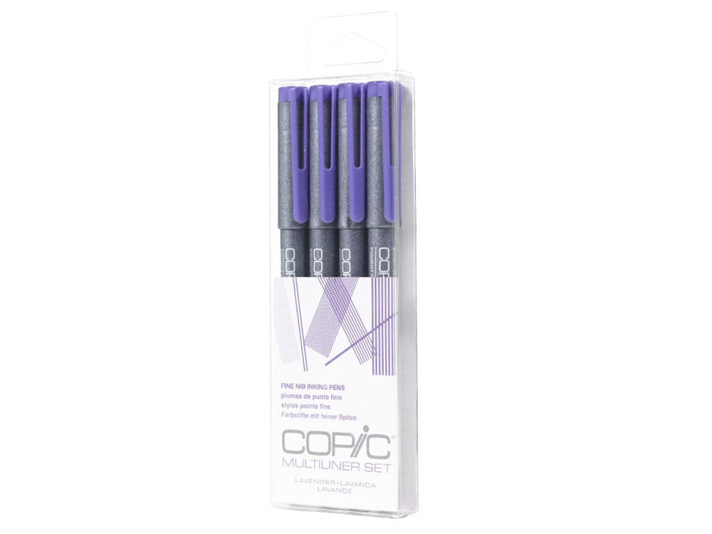Copic Multi-liner 4 Set Color Markers