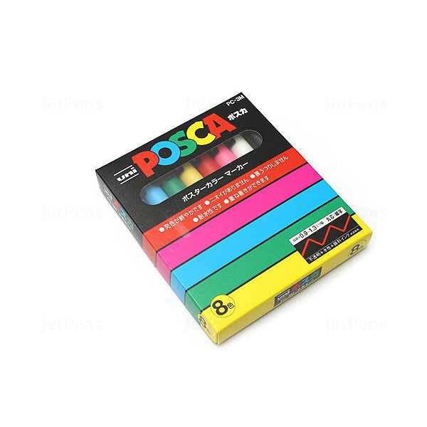 Uni Posca PC3M8C [Fine Tip 0.9 - 1.3mm]