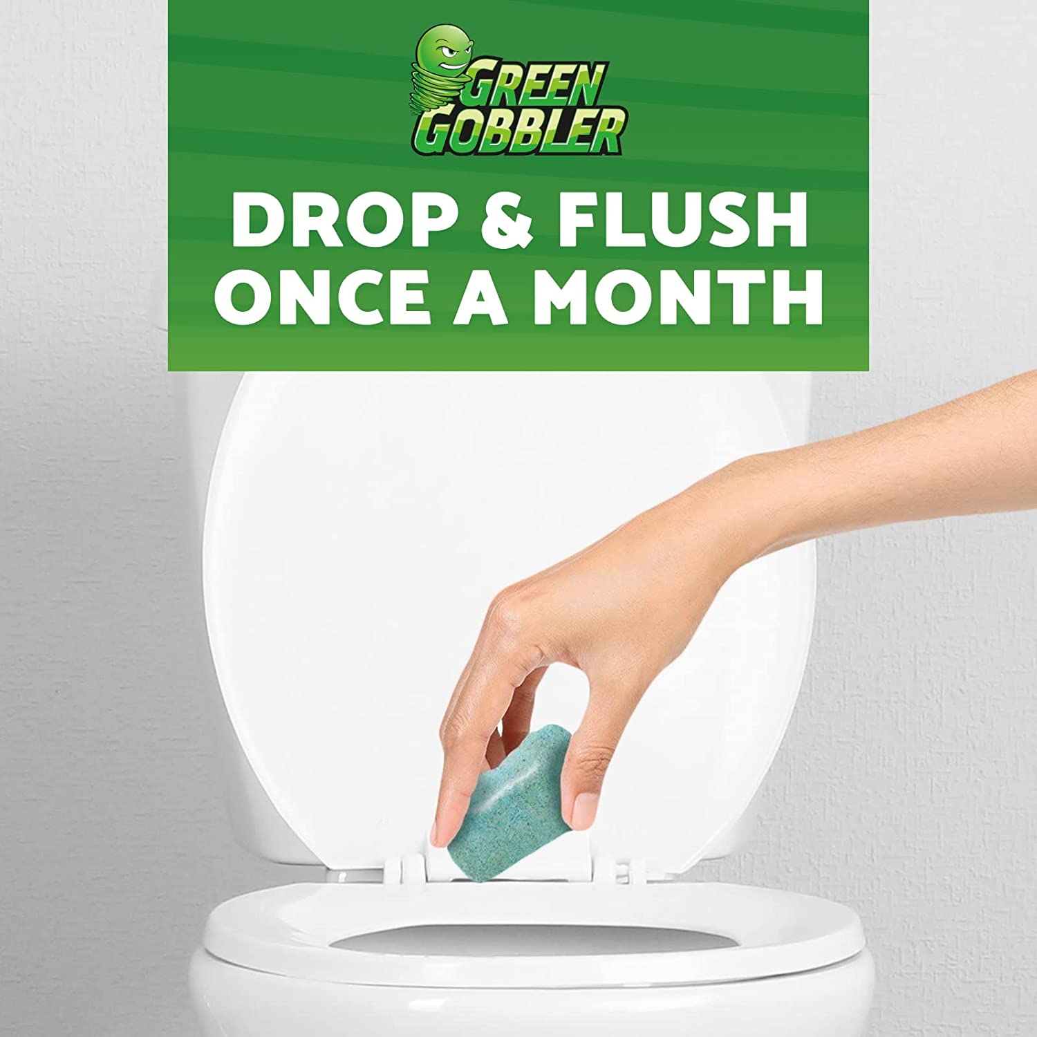 Green Gobbler Septic Tank Treatment [Pack of 6]