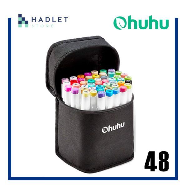 Ohuhu Alcohol Art Markers Dual Tip Pack of [48-320]