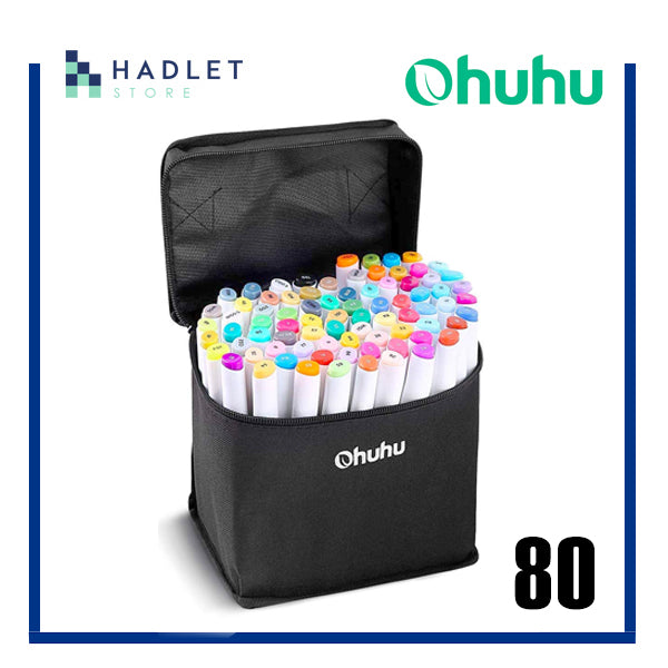 Ohuhu Alcohol Art Markers Dual Tip Pack of [48-320]