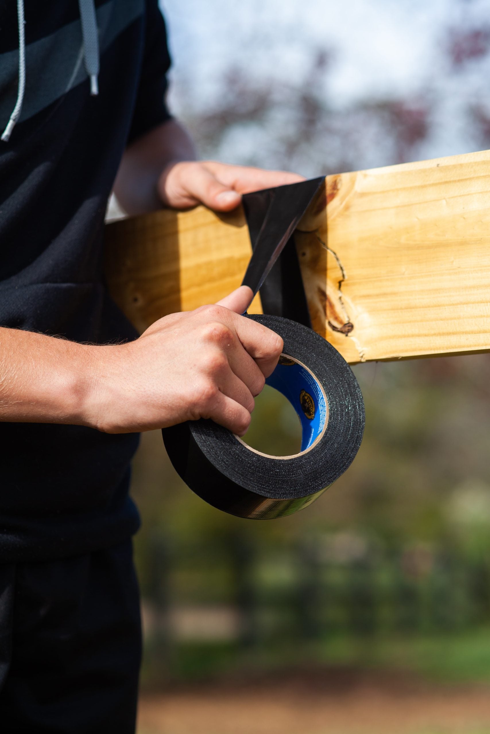 Gorilla All-Weather Tape, 22.8m x 48mm [Black]