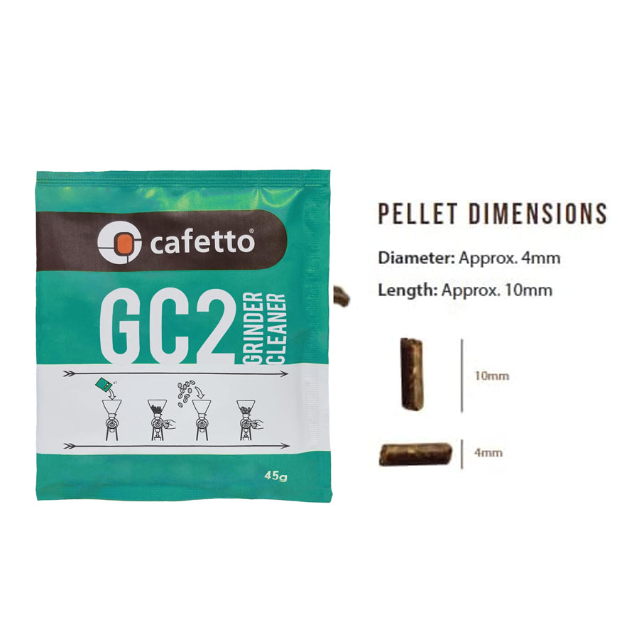 Cafetto GC2 Grinder Clean Sachets [3 x 45g]