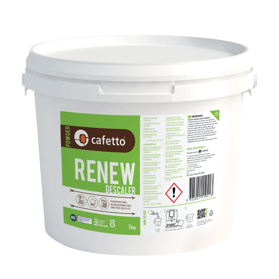Cafetto Renew Organic Descaling Powder [2 kg]