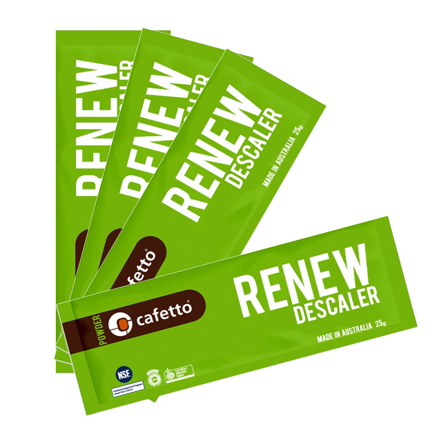 Cafetto Renew Descaler Sachets [4 x 25g]