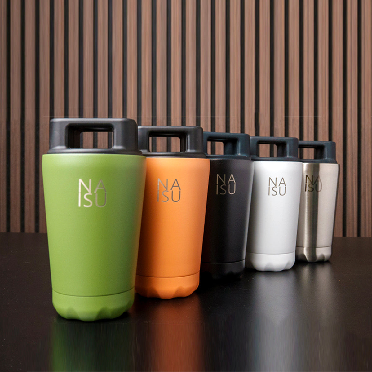 NAISU N1 Colored Edition – Compact Clear‑Ice Maker 65 mm Spheres/73 mm Diamonds Comes with Cap