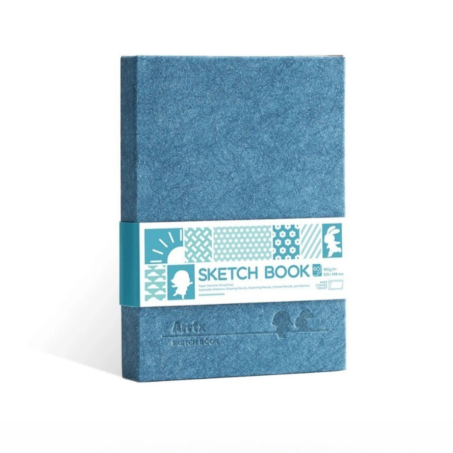 Arrtx A6 Hardcover Sketchbook 180gsm 60 Pages