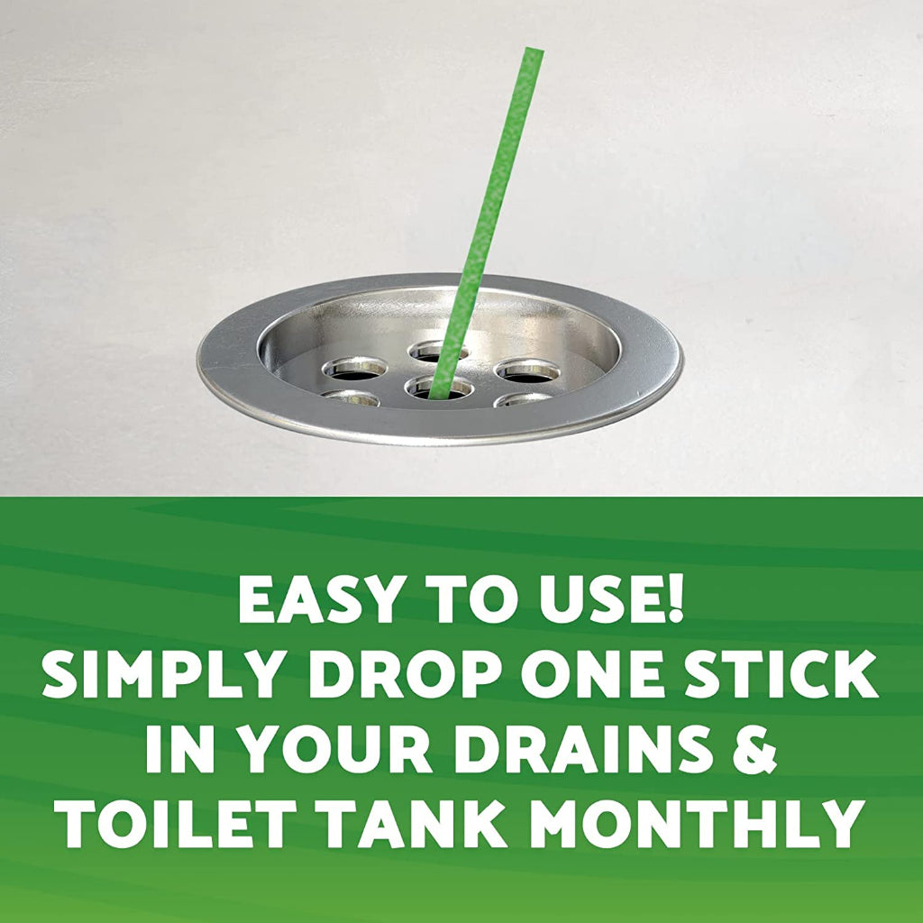 Green Gobbler Bio-Flow Drain Strips [12 Pieces]