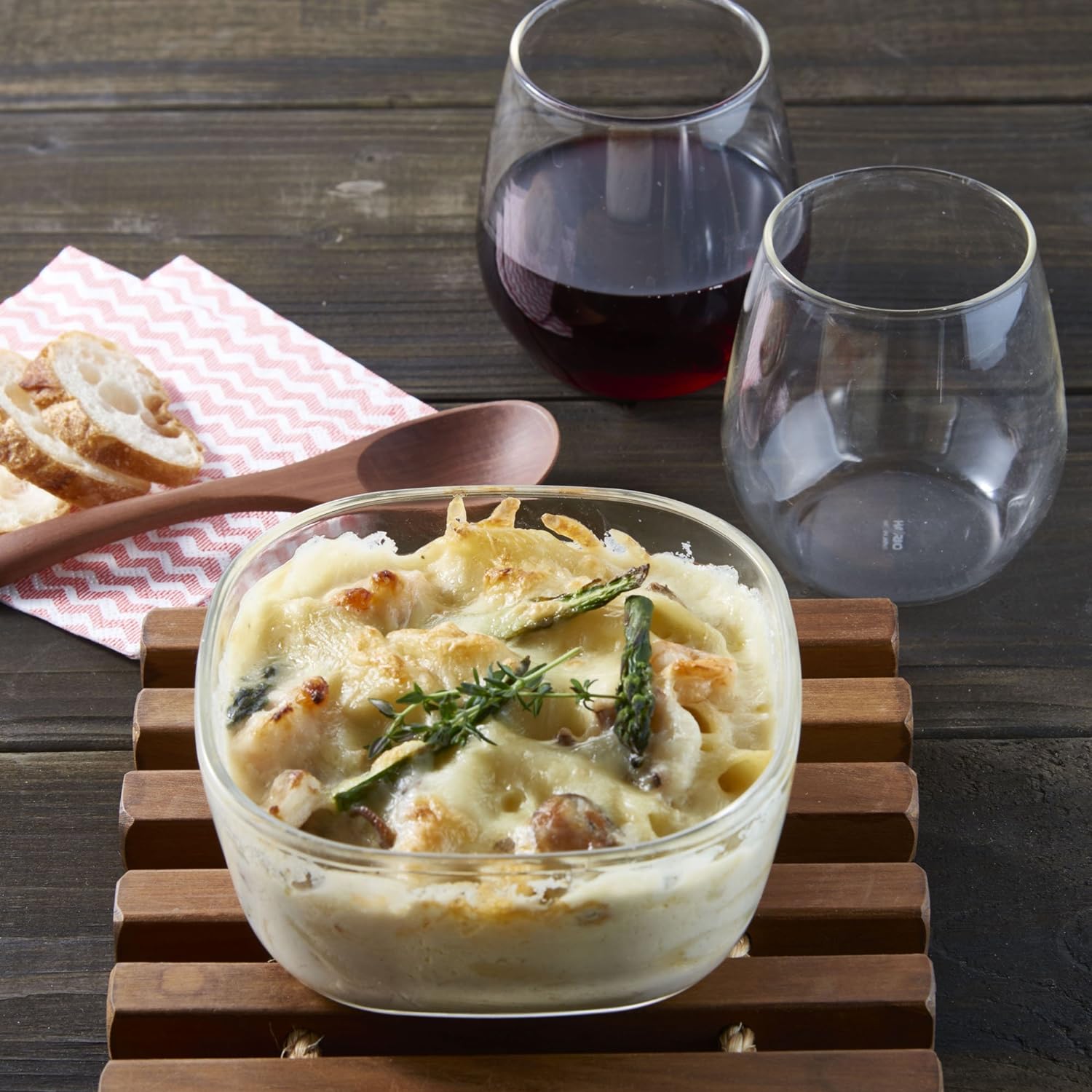 Hario Heat Resistant Glass Storage Container Set of 3 [White]