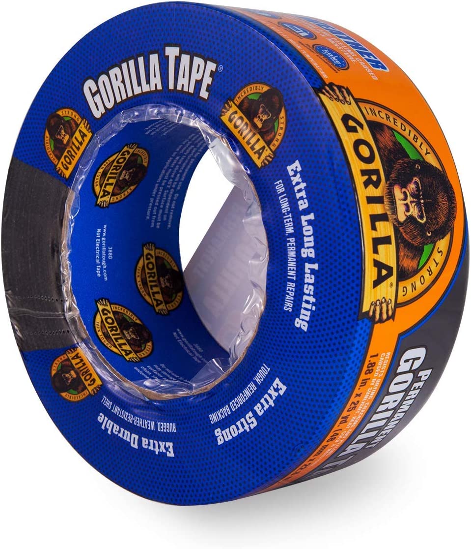 Gorilla All-Weather Tape, 22.8m x 48mm [Black]