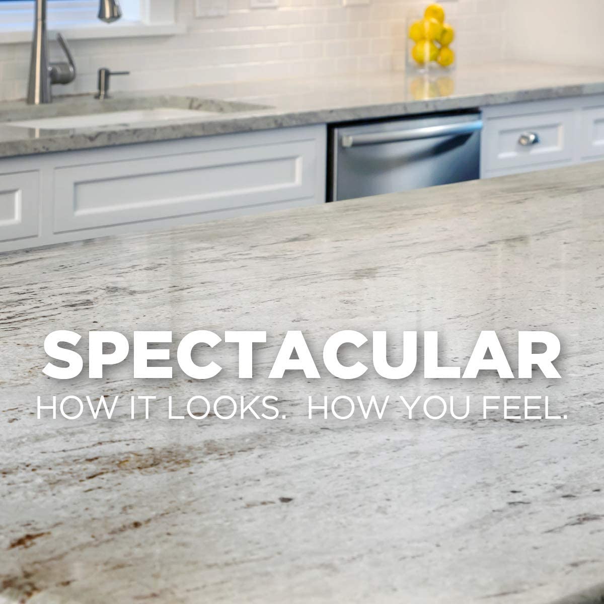 Weiman Disinfectant Granite Cleaner & Polish, 355ml