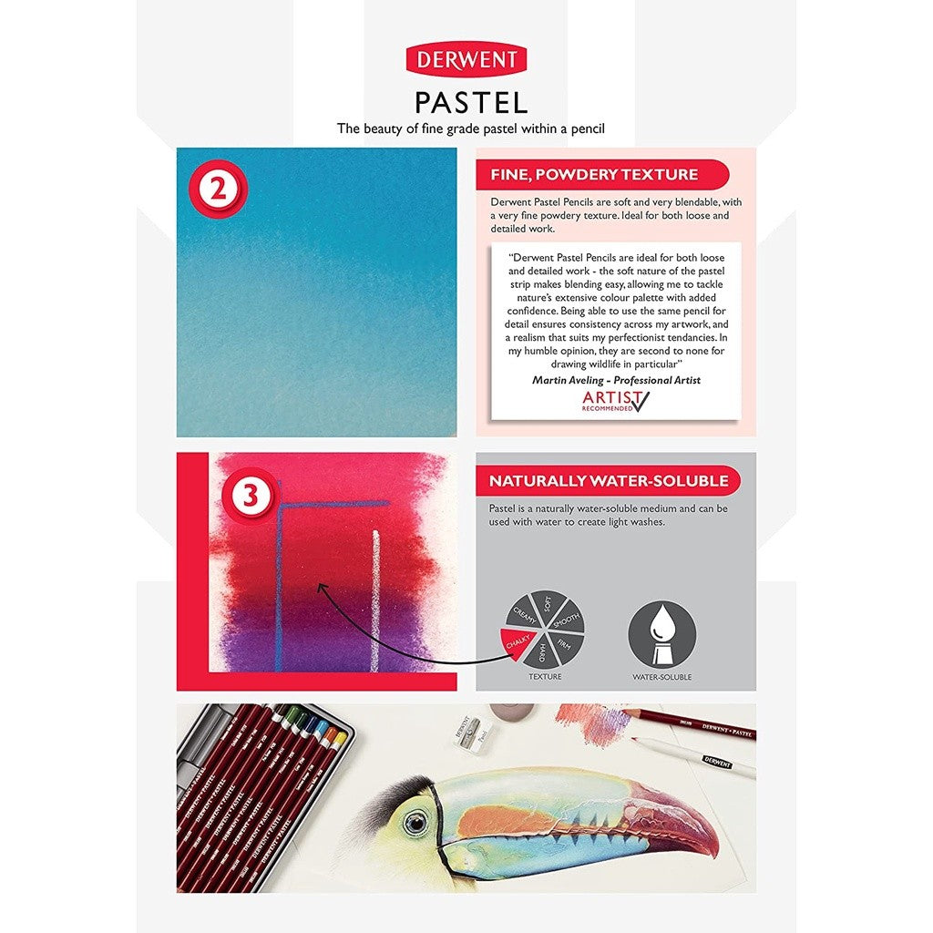Derwent Pastel Pencils [36 Count]