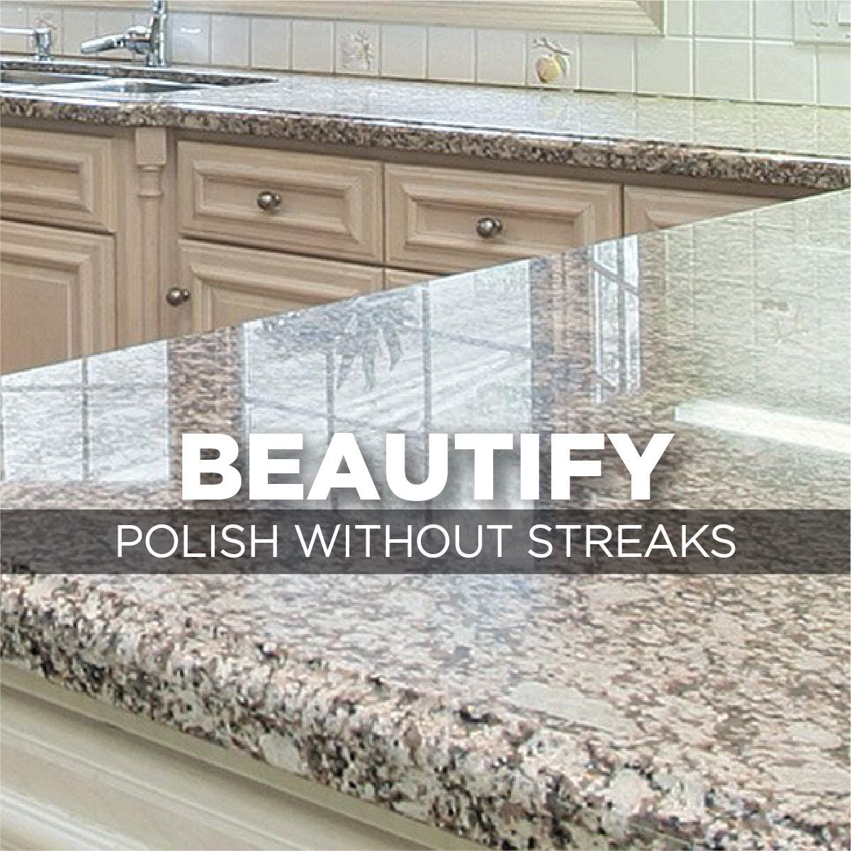 Weiman Disinfectant Granite Cleaner & Polish, 355ml