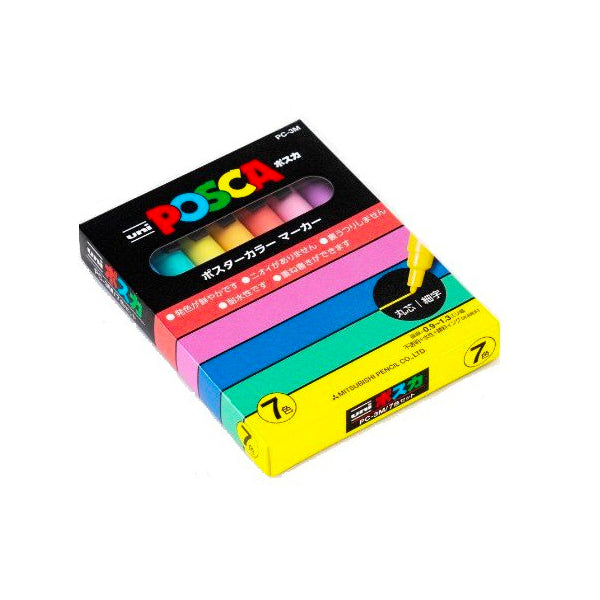 Uni Posca PC3M7C [Fine Tip 0.9 - 1.3mm]