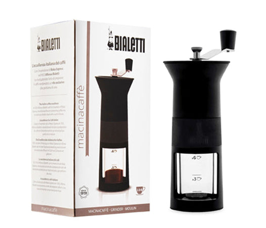 Penggiling Kopi Tangan Bialetti Macinacaffe [Hitam/Merah]