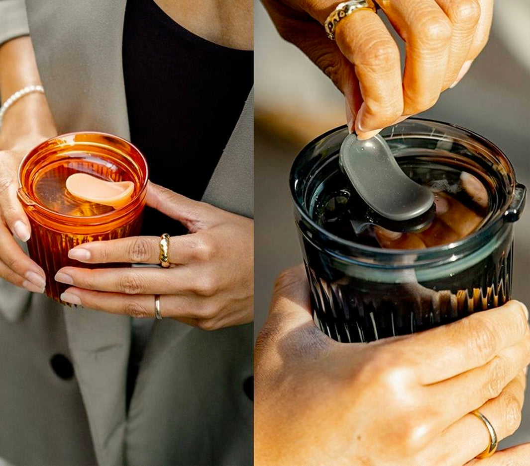 Huskee Renew 12oz Cup & Lid [Amber]