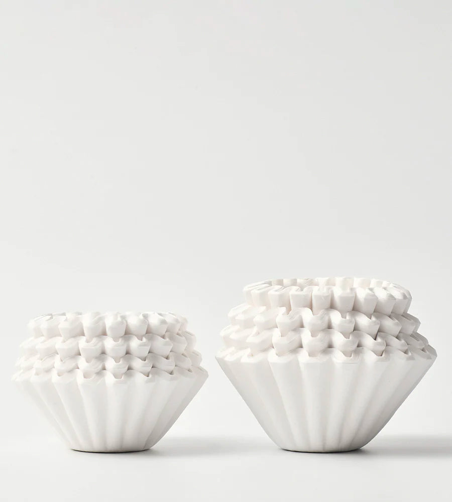 Kalita Wave Paper Filter, White, 100 Pack [Size 155/185]