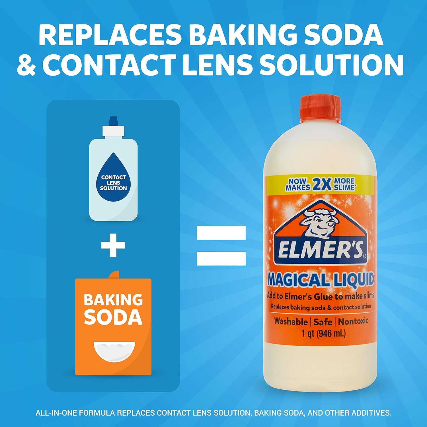 Elmer's Magical Liquid Slime Activator Solution [946ml]