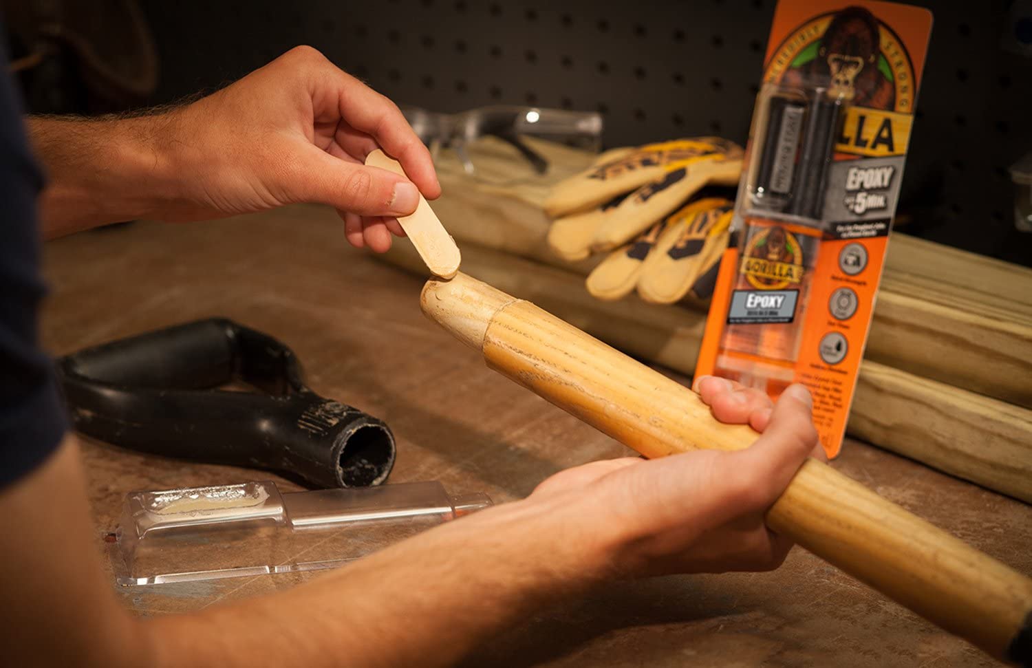 Gorilla Epoxy Clear [25ml] 300PSI Water Resistant