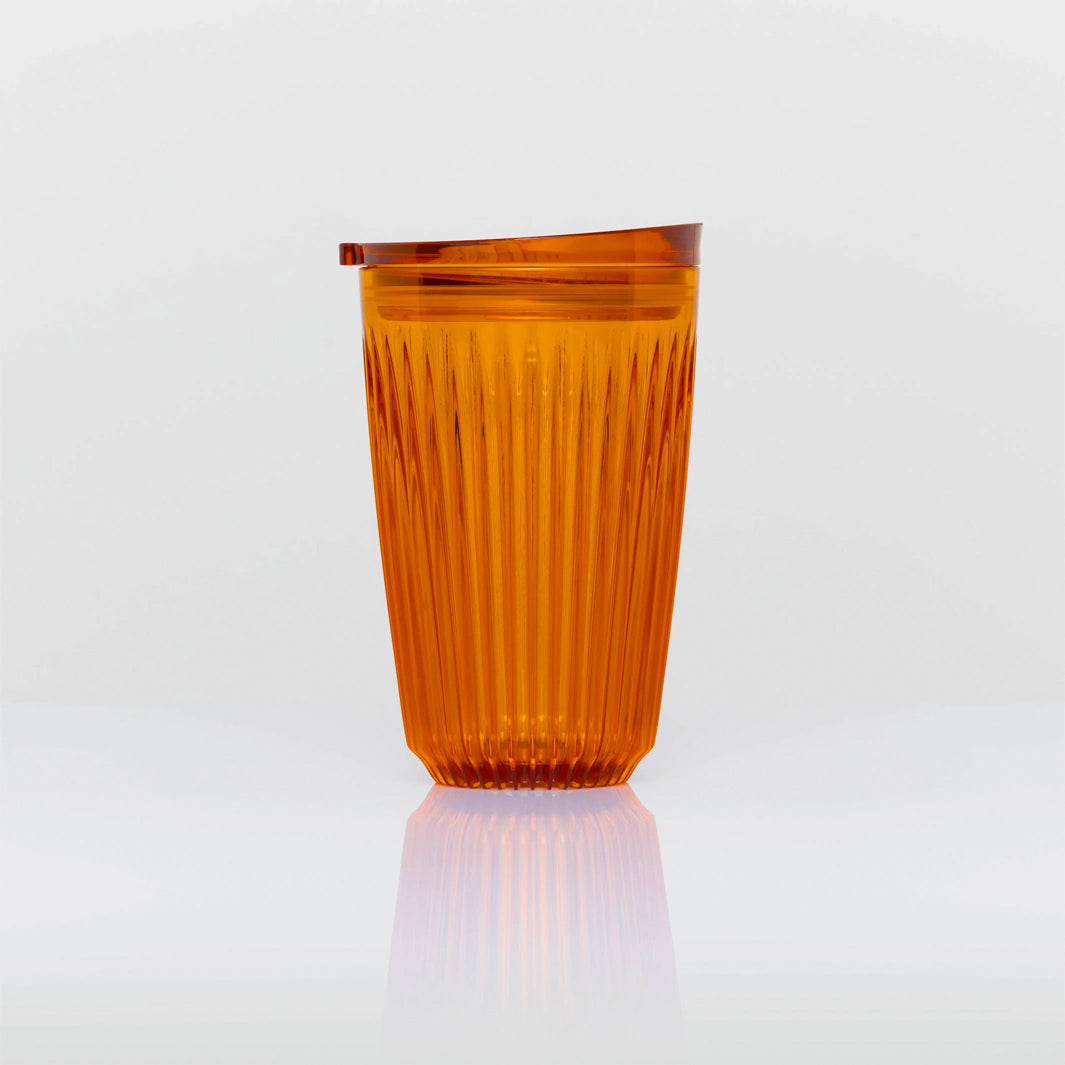Huskee Renew 12oz Cup & Lid [Amber]