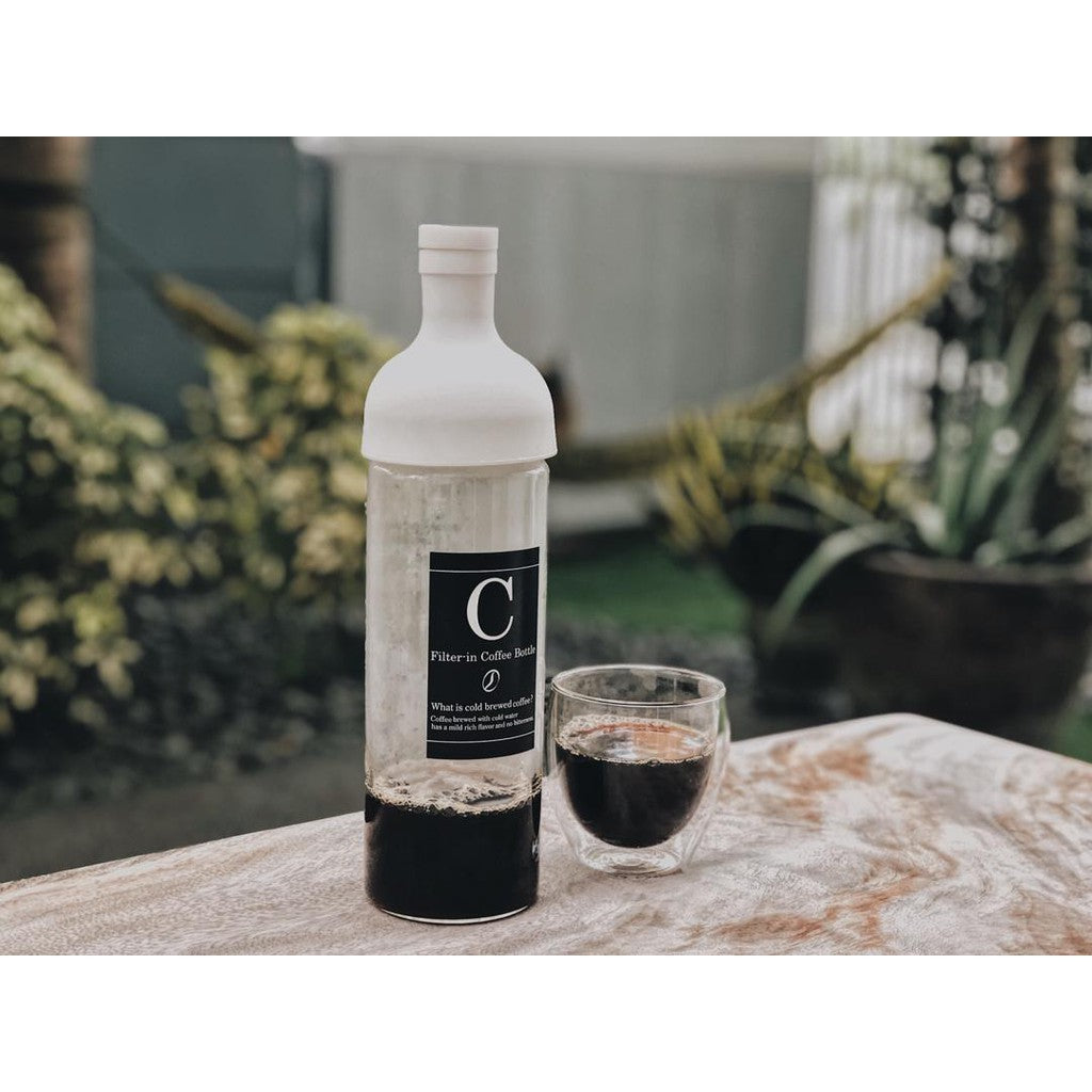 Hario Cold Brew Filter-in Coffee Bottle [Black/Brown/Mocha] 650ml
