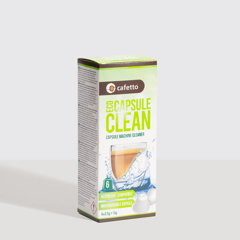 Cafetto Eco Capsule Clean [6 Capsules]